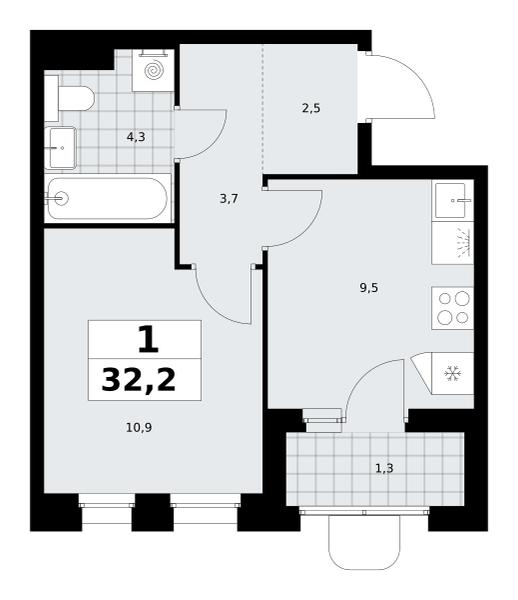 Планировка квартиры