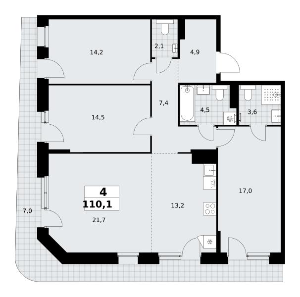 Планировка квартиры