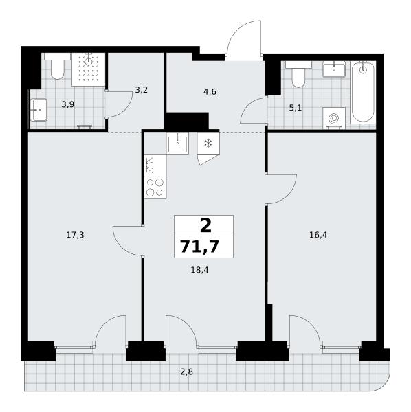 Планировка квартиры