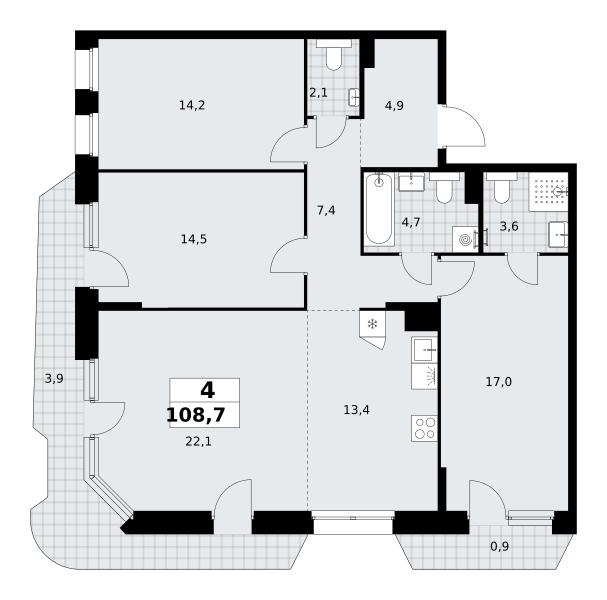 Планировка квартиры