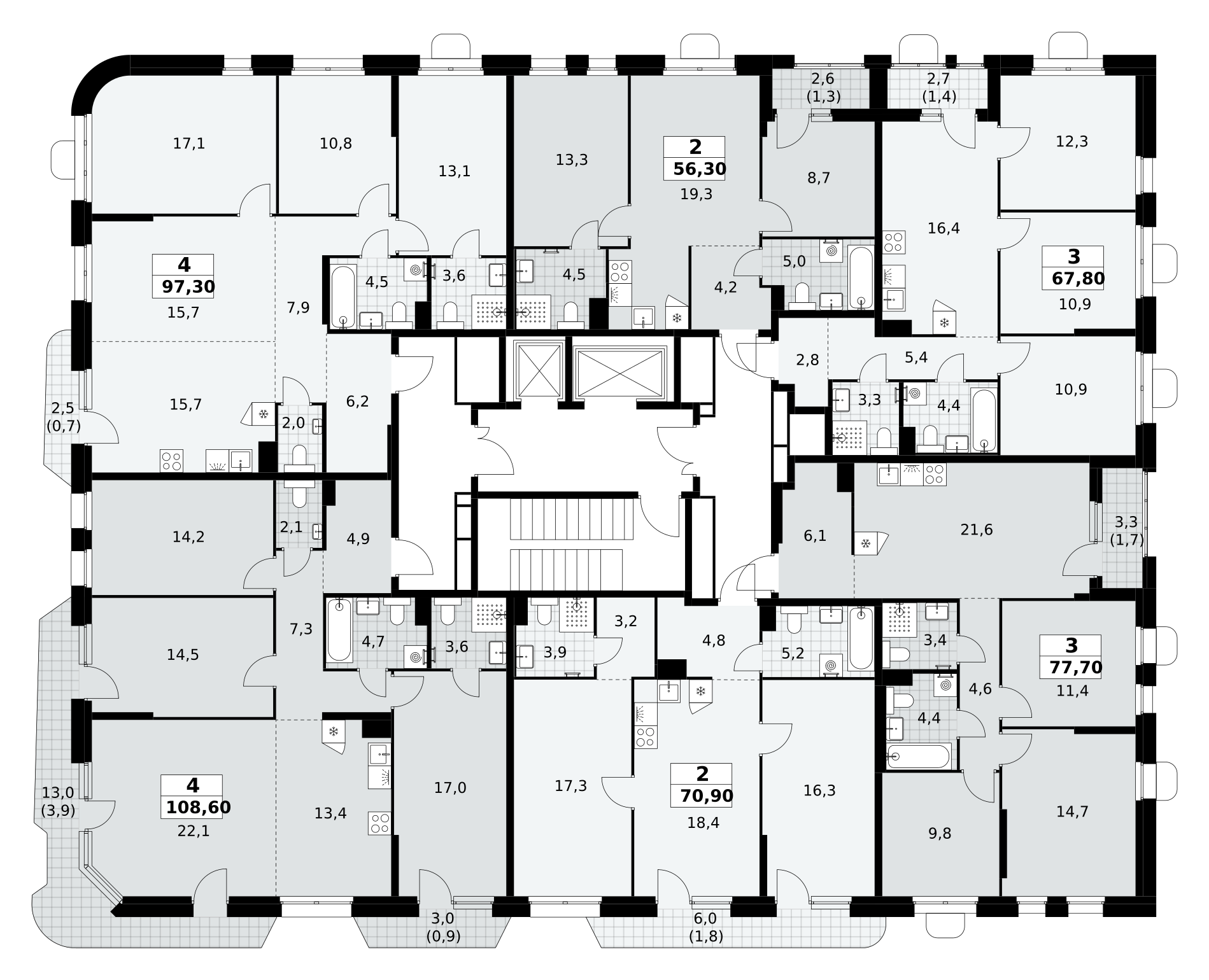 План этажа