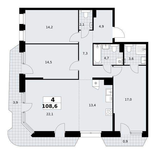 Планировка квартиры