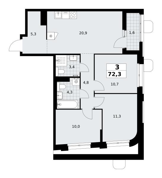 Планировка квартиры