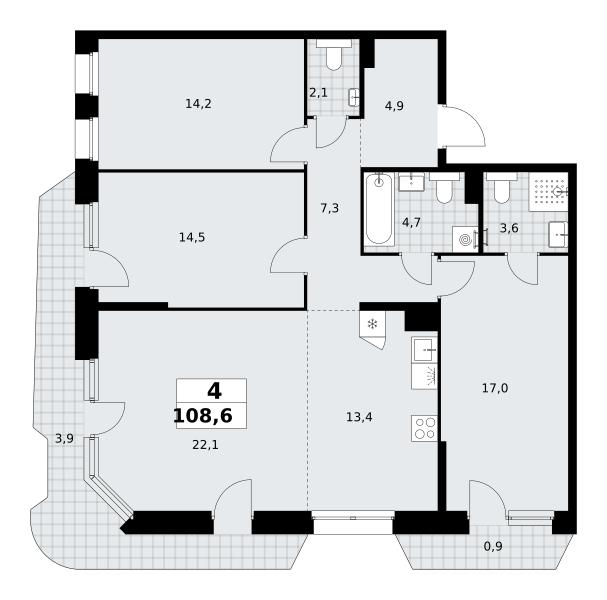 Планировка квартиры