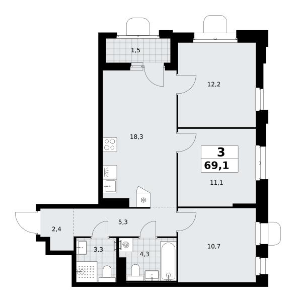 Планировка квартиры