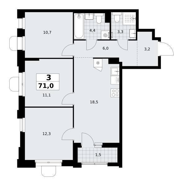 Планировка квартиры