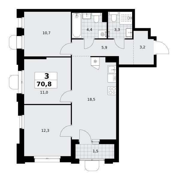 Планировка квартиры