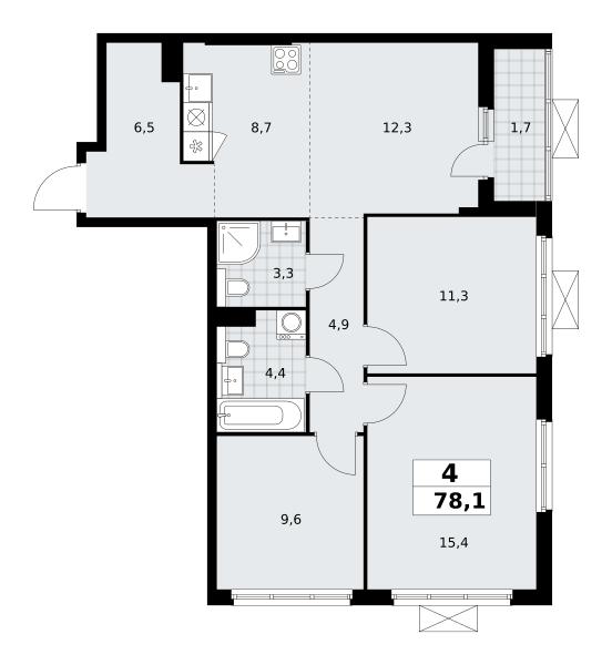 Планировка квартиры