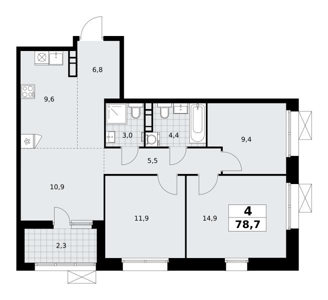 Планировка квартиры