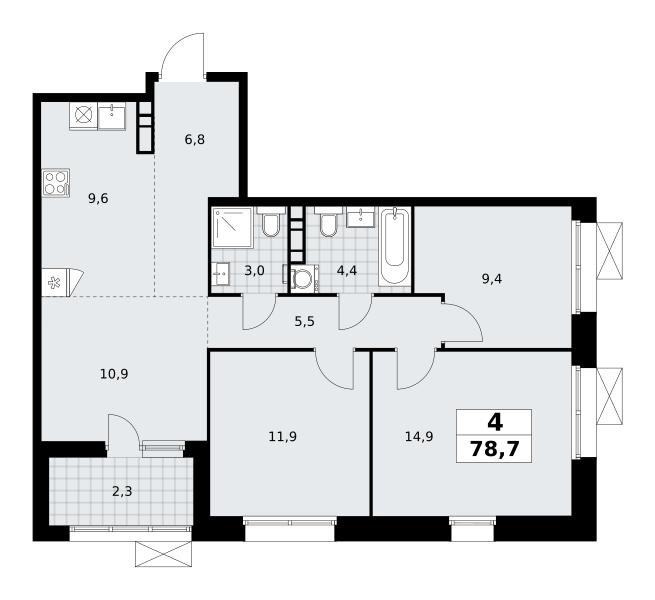 Планировка квартиры