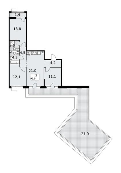 Планировка квартиры