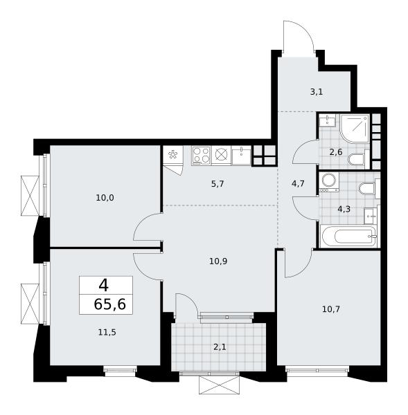 Планировка квартиры