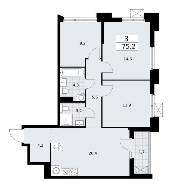 Планировка квартиры