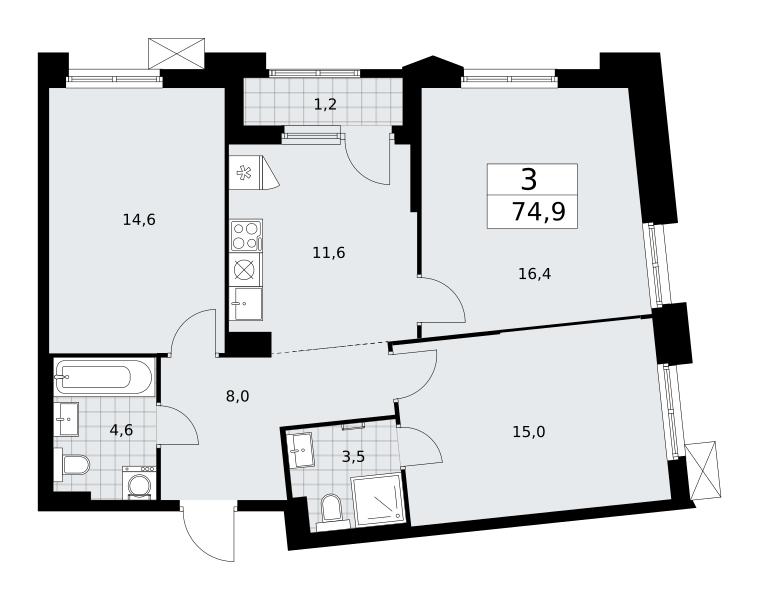 Планировка квартиры