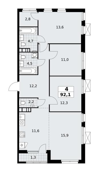 Планировка квартиры