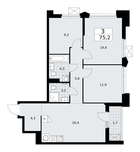 Планировка квартиры