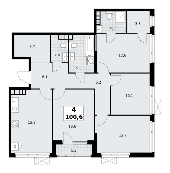 Планировка квартиры