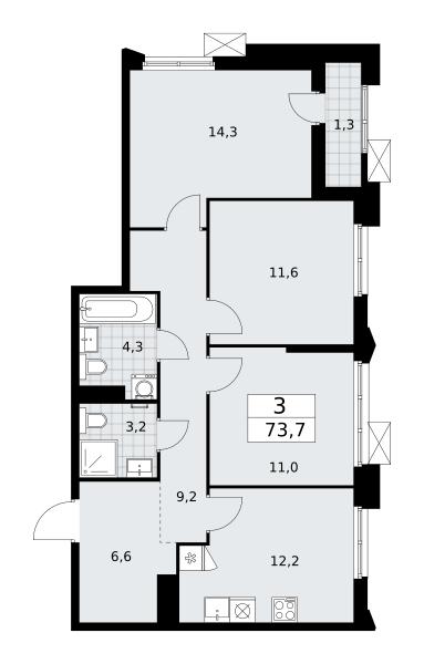 Планировка квартиры