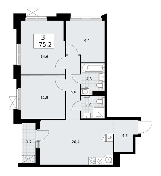 Планировка квартиры