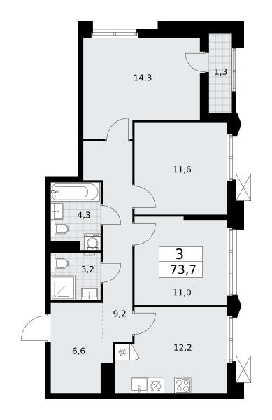 Планировка квартиры