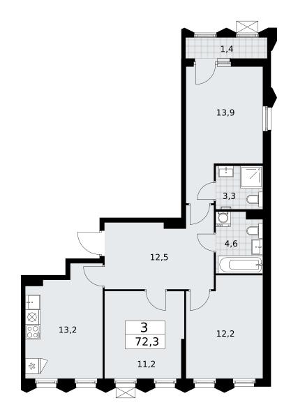 Планировка квартиры