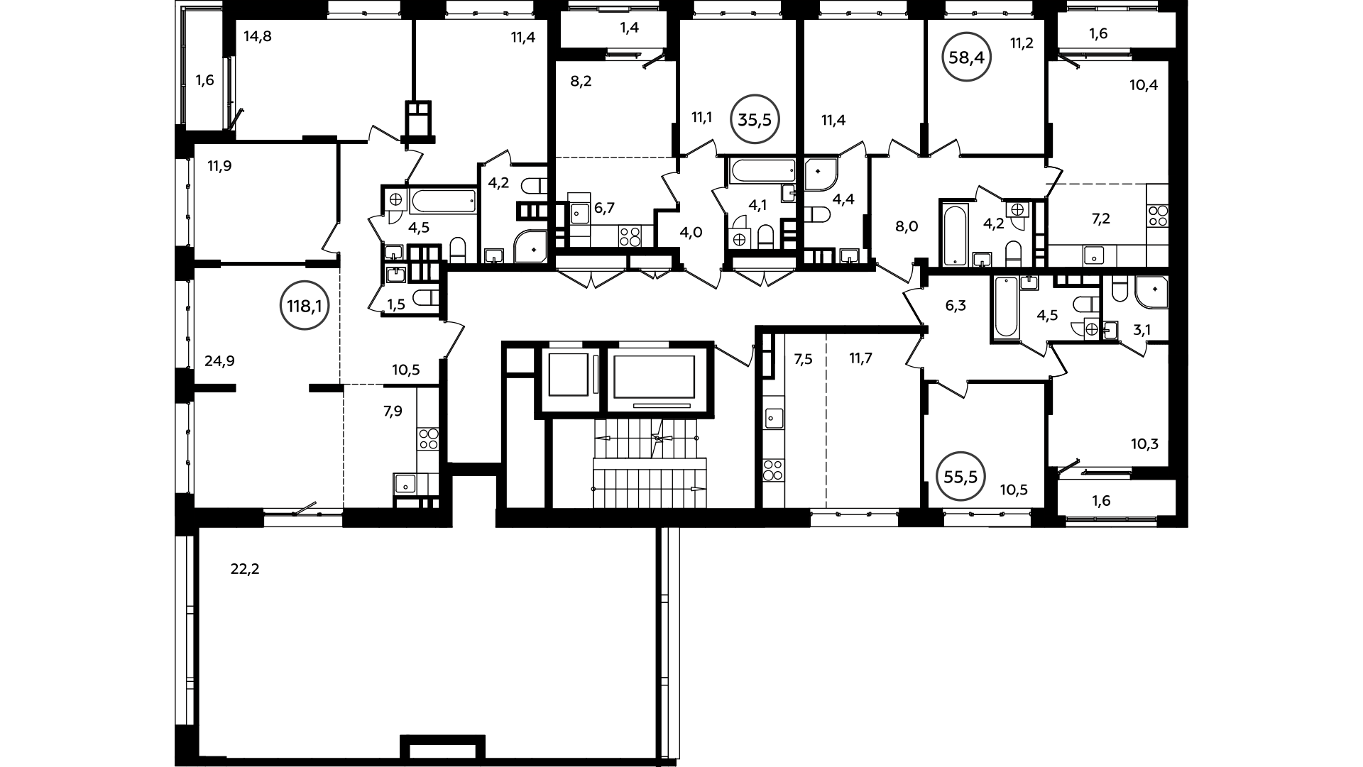 План этажа