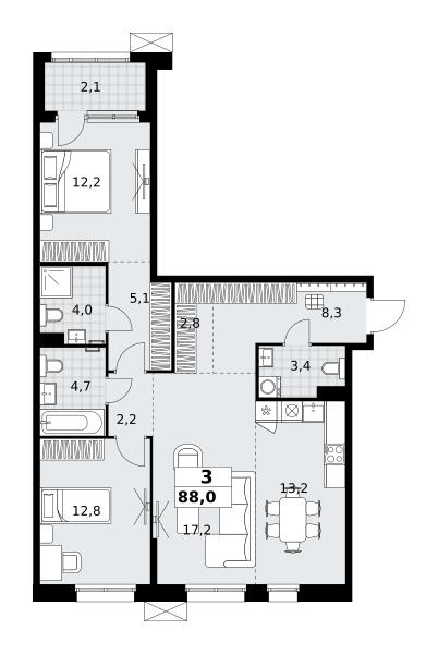 Планировка квартиры