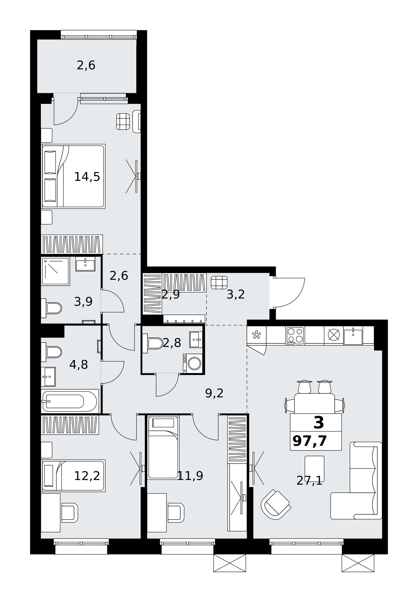 Планировка квартиры