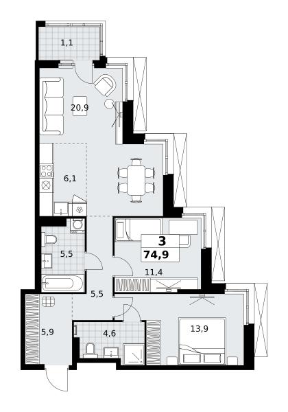 Планировка квартиры