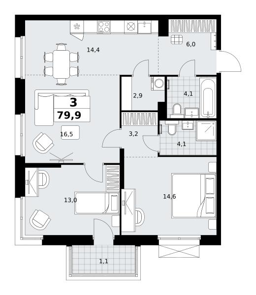 Планировка квартиры