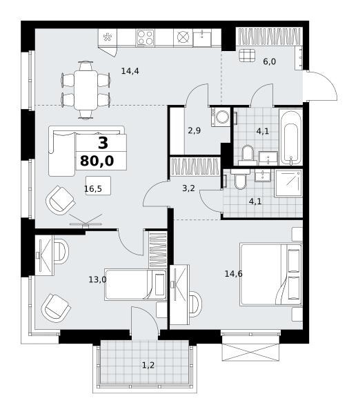 Планировка квартиры