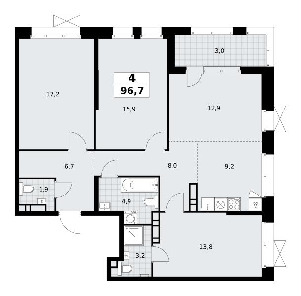 Планировка квартиры