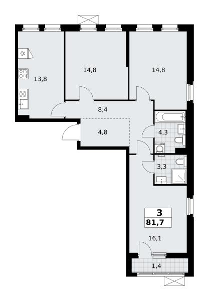 Планировка квартиры