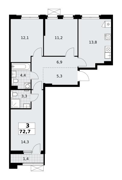 Планировка квартиры
