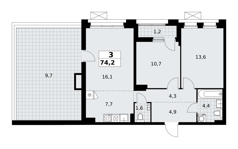 Планировка квартиры