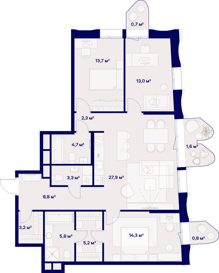 Планировка квартиры